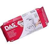 Prang DAS Air Hardening Modeling Clay, 1.1 Pound Block, White (387000)