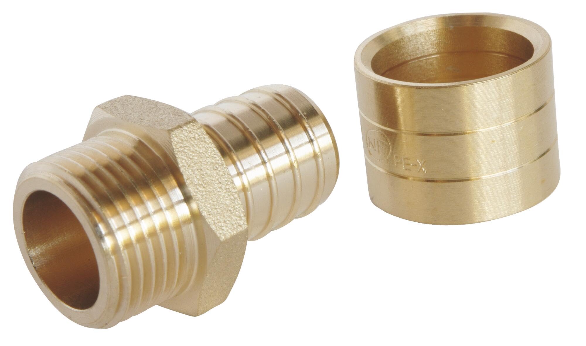 SOMATHERM FOR YOU S2303-12-12 Straight Sliding Screw Connection, Gray, Männlich 12/17 (3/8'') -PER 12