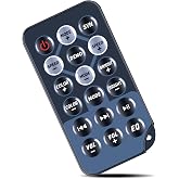 ZWP Replacement Remote Control for BOSS Audio Speaker System Sound Bar | 37" BRT37SLR, 25&rdquo; BTR25SLR, 17&rdquo; BTR17SLR, 36" BRT36RGB ATV UTV