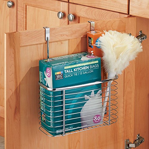 InterDesign Axis Over the Kitchen Storage Organizer Basket for Aluminum Foil, Sandwich
