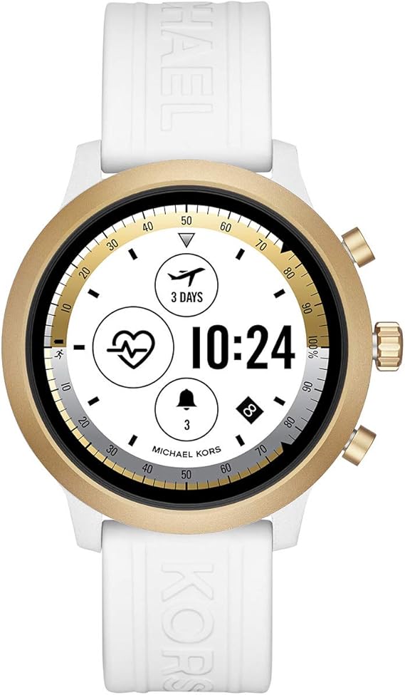 white michael kors smartwatch