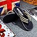 Alonea Men Summer Flip Flops Shoes Sandals Male Slipper Flip-flops (10, Black)