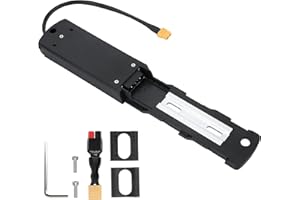 Hailong Battery Holder Base Plate for Electric Bike - 5-PIN Round-Pin with Rail and 2 Holes - Secure, Easy Install, XT60 Fema