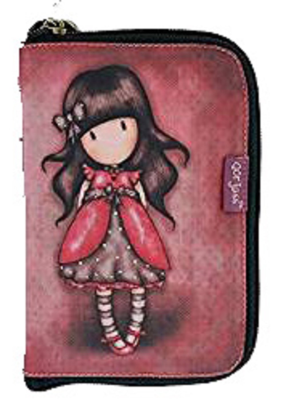 Luggage Santoro Gorjuss Folding Shopper Bag Ladybird 308GJ10 Suitcases