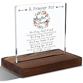 New Assistant Principal Gift, Appreciation Gift for Assistant Principal, Christian Gift for Assistant Principal, Modern Acrylic Desk Plaque with Inspirational Quotes, 10 x 10 x 1.5 cm,XXD21