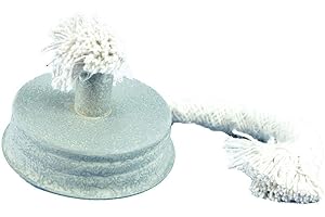 COLONIAL TIN WORKS Mason Jar Oil Lamp Lid Kit -Country Barn Roof Finish