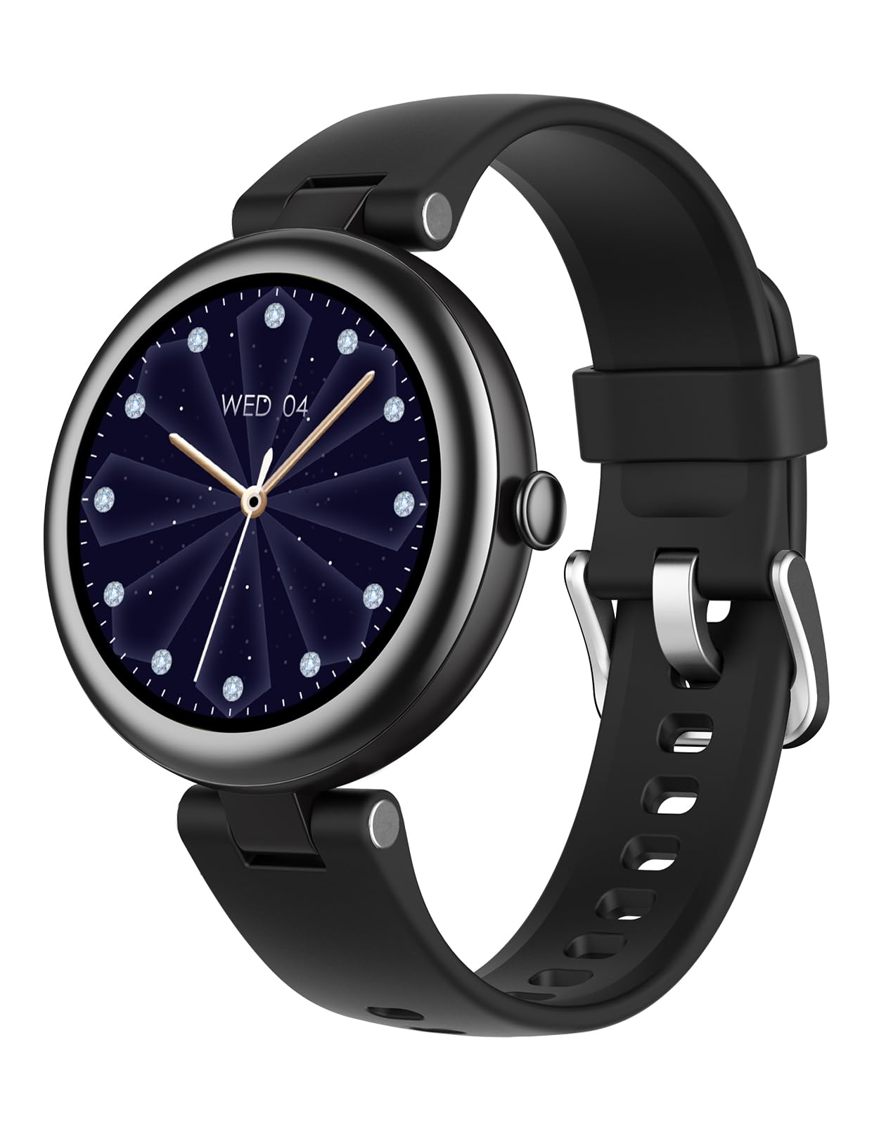 SHANG WING スマートウォッチ レディース 小さめ 腕時計 女性用 Smart Watch Women 1.2インチ高精細画面 iPhone/Android対応 着信通知 女性生理周期管理 文字盤自由設定 日本語説明書付き Lynn商品画像