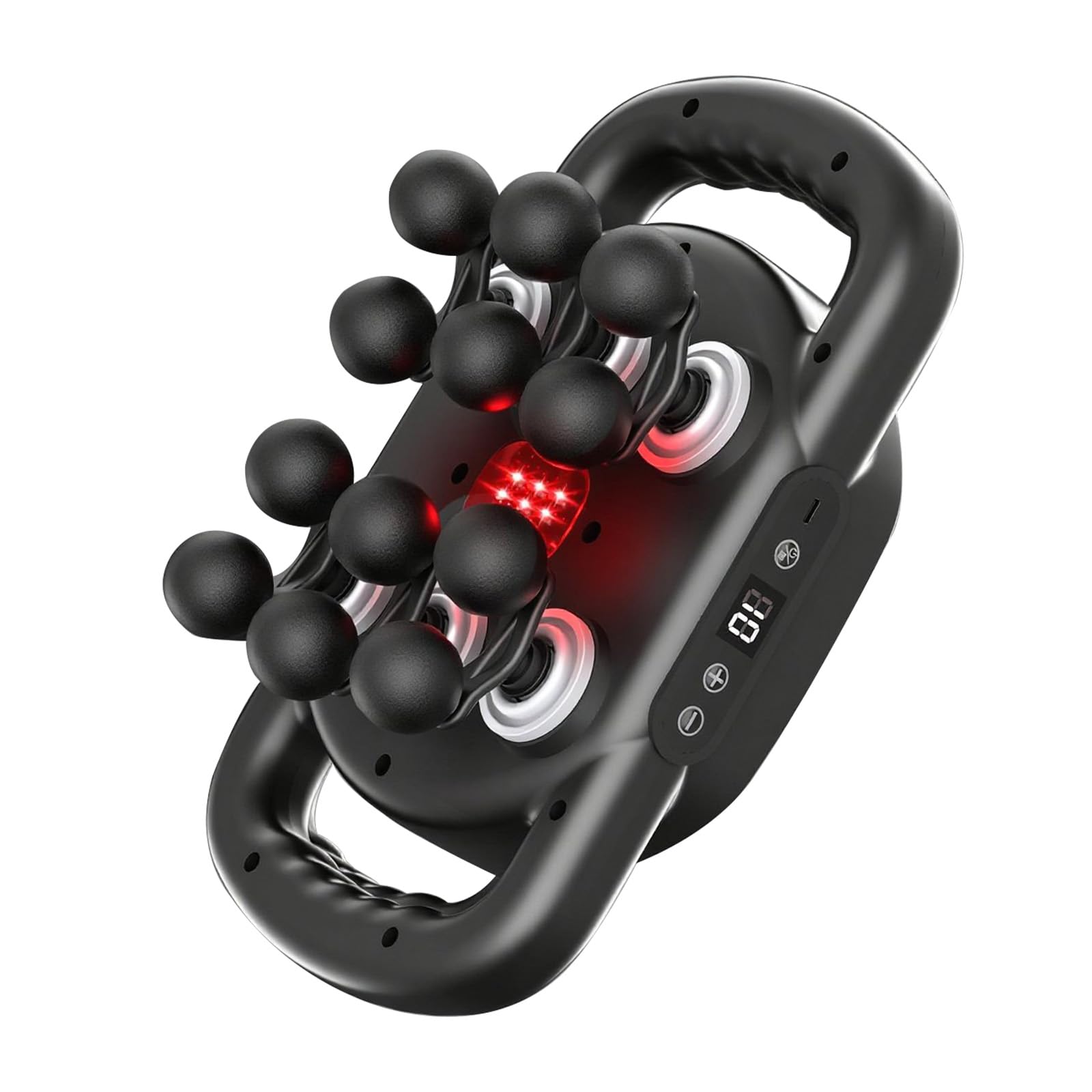 Photo 1 of ** USED** AdamPark 12-Head Massage Gun Set, Deep Tissue Muscle Massagers Tools Electric Percussion Massagers with 9 Modes Quiet Massager for Back Pain Full Body Muscle Pain Relief, Ideal Gifts for Women, Men