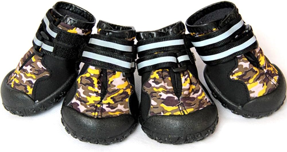 Treat Me Botas para Perros Antideslizante Reflectante Protectores de