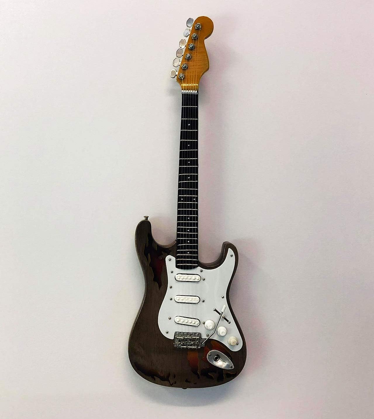 Axman Rory Gallagher, 1961 Guitar, Miniature Guitar Replica, Music Gift, Handmade Ornamental 1/4 Scale - Image 3