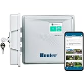 Hunter PRO-HC WiFi Sprinkler Controller, 12 Zone Smart Irrigation Timer | Indoor/Outdoor 12 station smart irrigation controller with Hydrawise app control, touchscreen, and weather-based scheduling