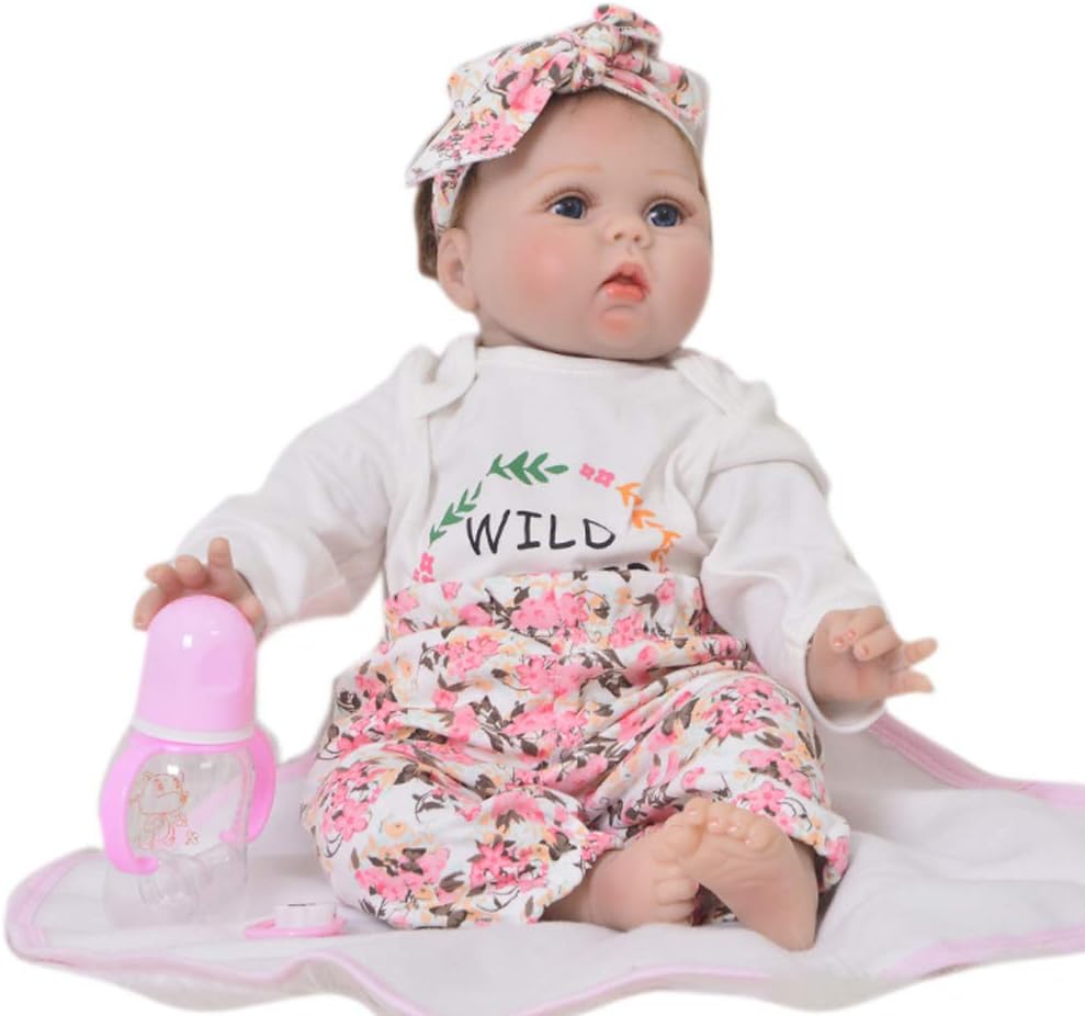 Prezzo Candyana Rinato Baby Doll Soft Simulazione Silicone Vinile 22inch 55cm Magnetico Bocca realistica Ragazzo Ragazza Giocattolo Offerte