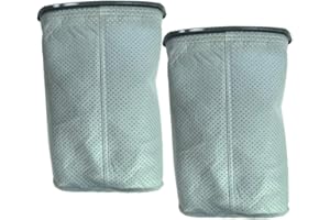 10 Quart Cloth Filter Bags for ProTeam Backpack Vacuums, Washable and Reusable Design, Fits for Super for Coach for Pro 10 an