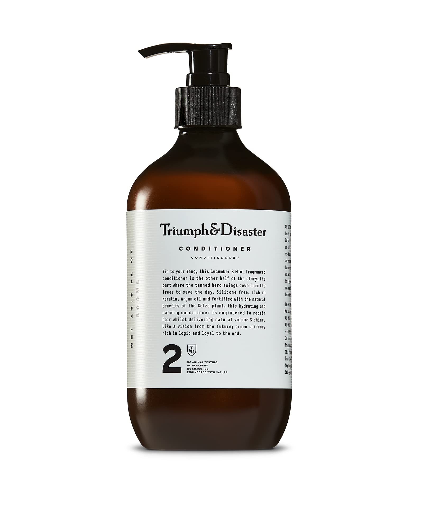 Triumph & Disaster | Conditioner | Hydrating & Gentle Detangling Conditioner for Men & Women, 500ml