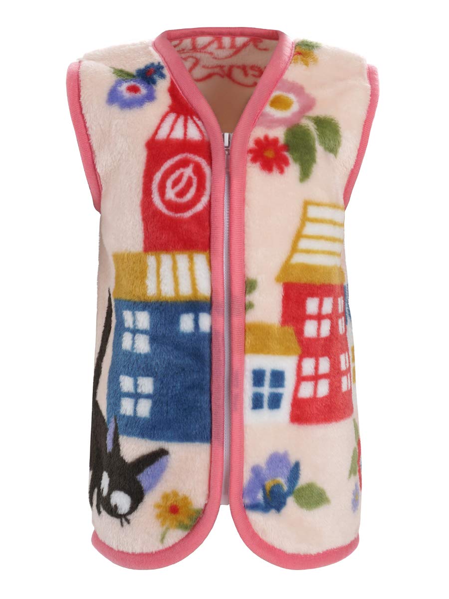 CoolChange Kiki's delivery service warm vest for children with Jiji cat, size: 92-110