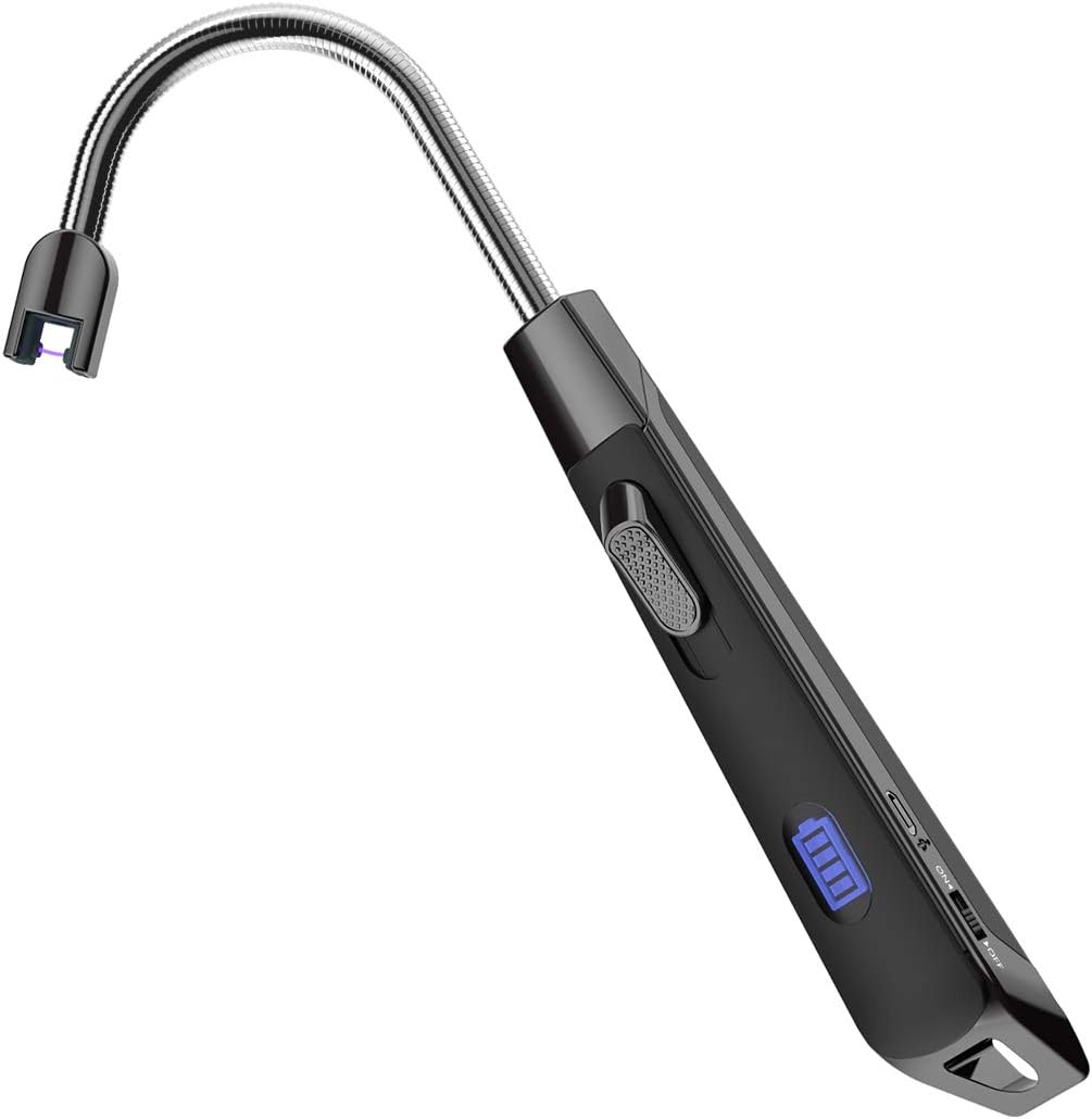 JOBON Lichtbogen Stabfeuerzeug Lang Elektrisches Feuerzeug Lichtbogen