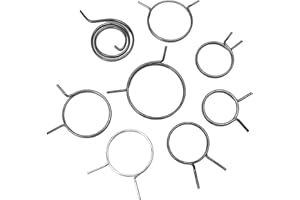 Marsrut 8pcs Replacement Door Handle Springs for Knob Lever Latch Internal Coil Repair Spindle Lock Torsion Spring Return 16 Gauge Torsion Spring Wire - Check Size Carefully Before Order