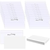 50 Pcs Name Tags with Pins, Pin Style Name Badge Holders with 50 Pcs Inserts Fit Card, Clear Plastic Name Tag Holder, Horizontal Name Badge Sleeve for Meeting Seminar Show Event