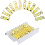 BOJACK 48 PCS Prepared Microscope Slides Set Animals Insects Plants Flowers ABS view 5
