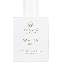 Bella Vita Luxury White Oud Eau De Parfum Unisex Perfume for Men & Women with Orange, Fressia & Tobacco|Woody Long Lasting ED