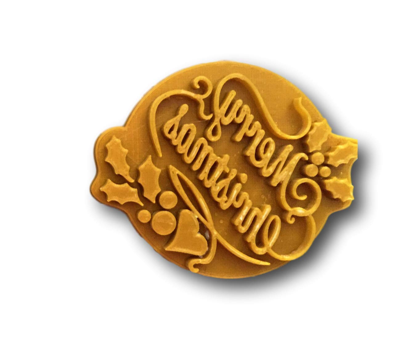 Merry Christmas Fondant Embosser, Stamp, Cookie Cutter Buy Online in