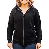WP West Path 100% Organic Cotton Women's Zip Up Hoodie - Fair Trade Certified Zipper Hoodie for Women