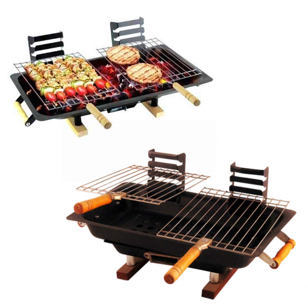 Barbeques Galore 32inch Turbo Charcoal Builtin Stainless Steel BBQ