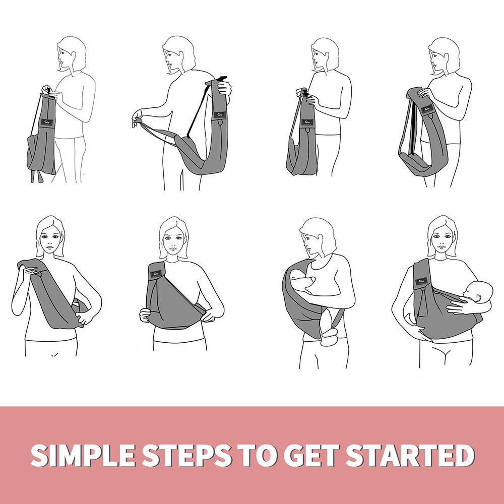 cuby baby sling instructions