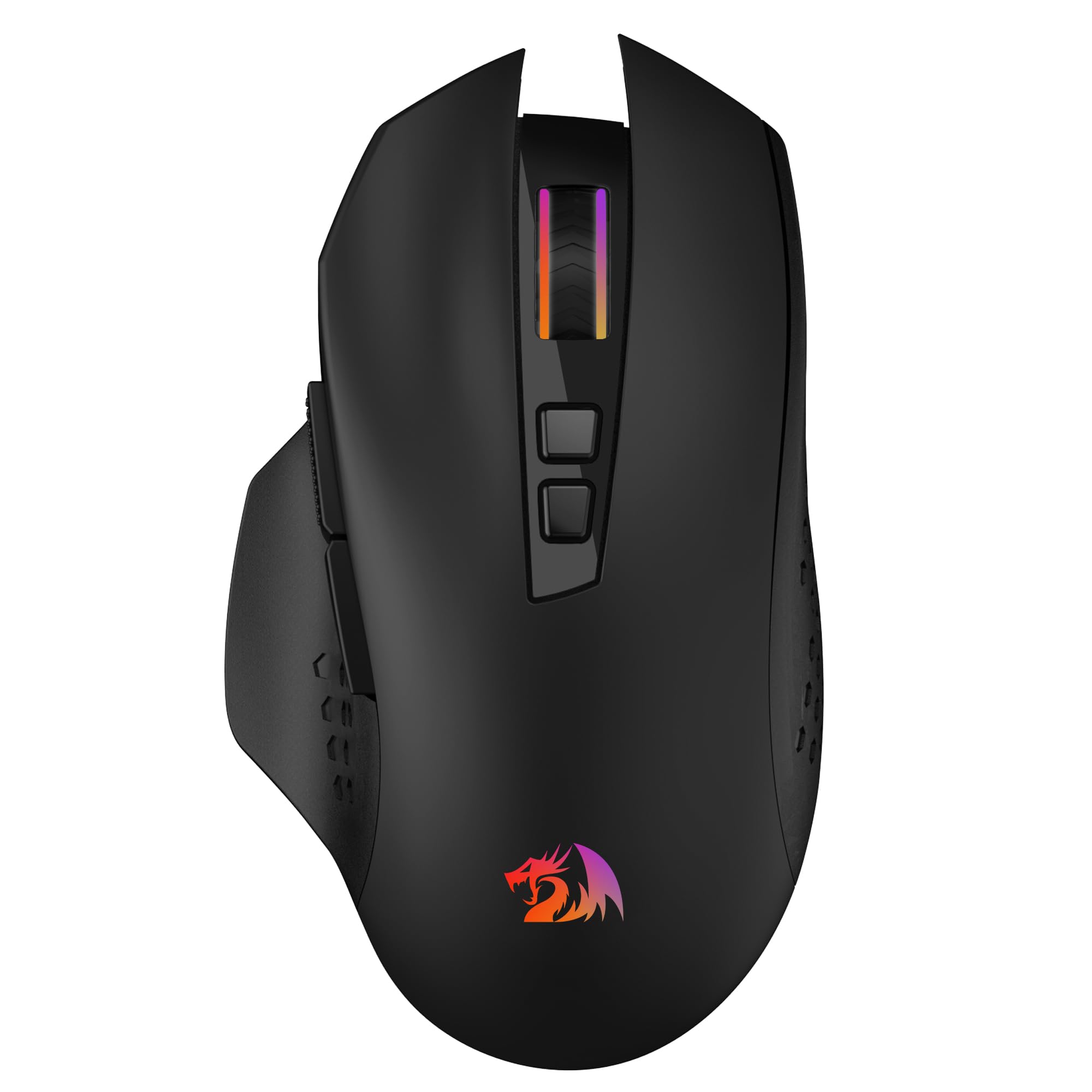 Photo 1 of Redragon M656 MAX 3-Mode Wireless Gaming Mouse, 10000 DPI Rechargeable Gaming Mice w/ 5 DPI Levels, 7 Macro Buttons, RGB Backlight & Pro Software Supported, for PC/Mac/Laptop