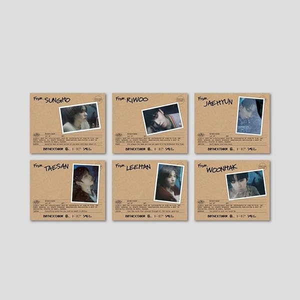 Amazon.com: BOYNEXTDOOR - 1st EP WHY Letter ver. CD (SUNGHO