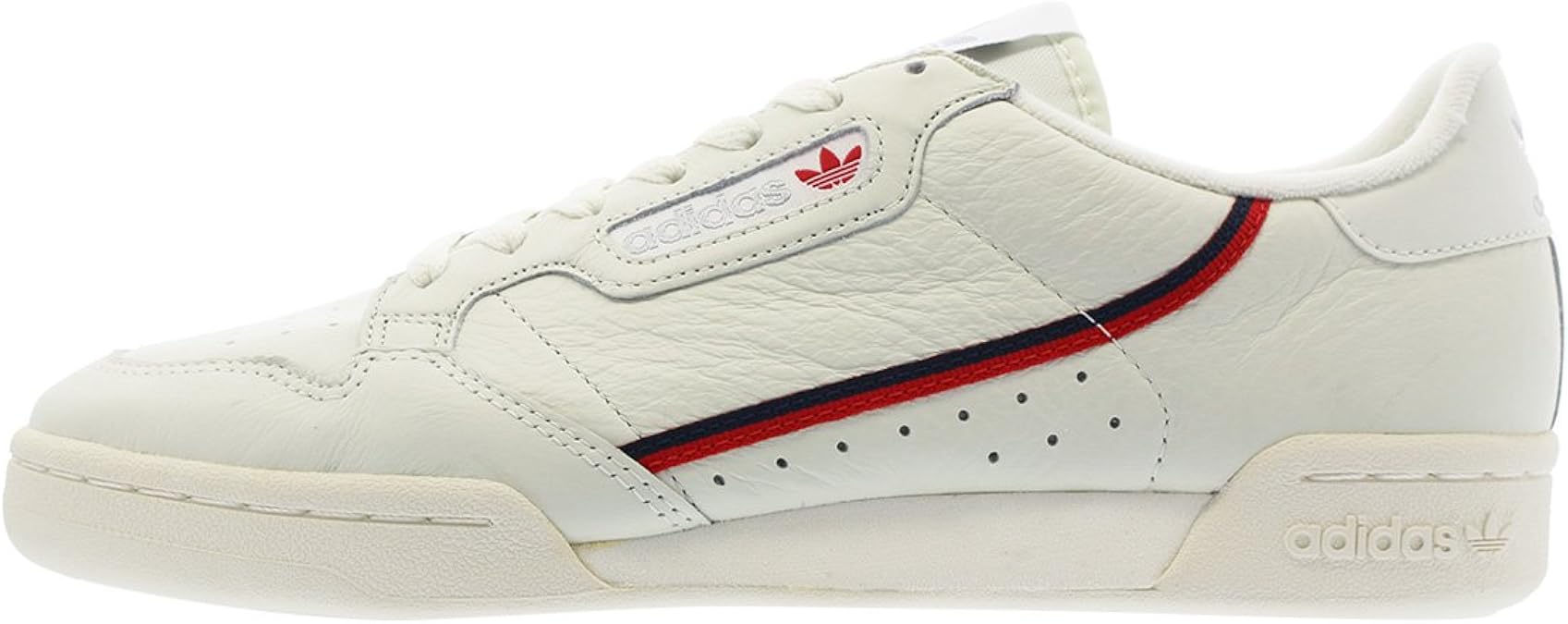 adidas continental 80 off white scarlet