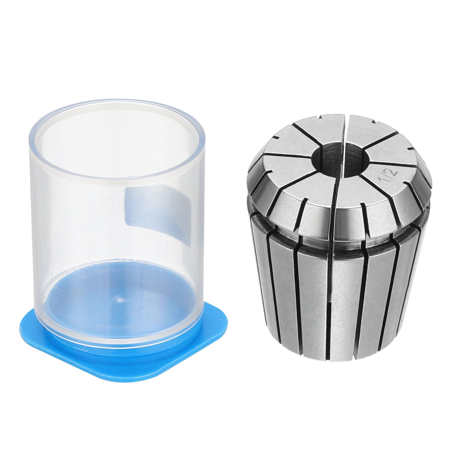 Photo 1 of uxcell ER40 1/2" Spring Collet Chuck High Precision 0.008mm for CNC Engraving Machine Lathe Milling Tool