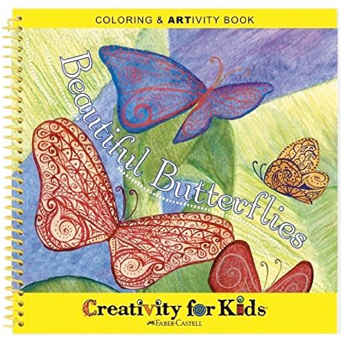 Faber-Castell Creativity For Kids Coloring & ARTivity Book: Beautiful Butterflies