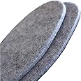 Wool Felt Warm Shoe Insoles - Wool Felt Boot Shoe Insert Insoles Men
