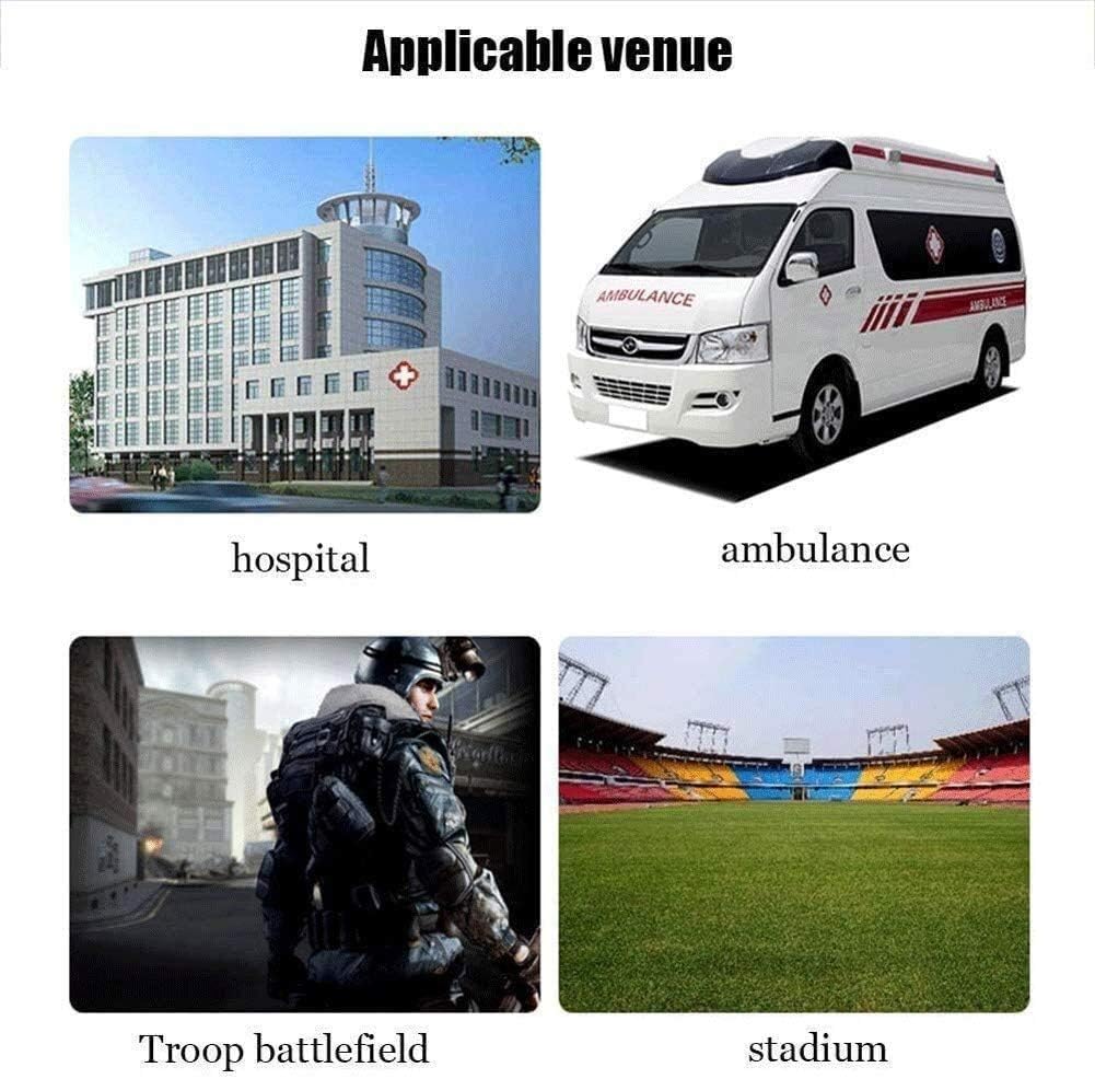 Transport Medical Stretcher with Breakaway Hinge Mechanism Emergency Rescue Portable Medical Stretcher - Aluminum Alloy Patient: Home & Kitchen