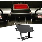 Airlift Manifold Mount, Controller Stand Pedestal for Air Lift 3P 3H V2 | Fits 3p 3h v2 pneumatic management systems, 45 degree angled steel plate bracket, aftermarket controller base