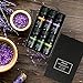Essential Oils Set, ESSLUX TOP 6 Pure Essential Oils for Diffuser, Aromatherapy and Massage, Premium Quality, Lavender, Tea Tree, Rosemary, Lemongrass, Orange, Peppermint Oil