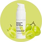 Volition Beauty Grenache Retinol Eye Cream with Peptides + Hyaluronic Acid | Gentle, Effective Formula for Crow's Feet & Firmer Undereye Area | Moisturizing Eyecare to Smooth Fine Lines & Wrinkles