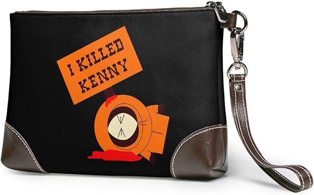 Amazon Kenny South Park サウスパーク クラッチバッグ レディース メンズ セカンドバッグ ハンドバック 手持ちバッグ バッグ インバッグ ジッパーウォレット ポーチ ケース 大きい財布 レザー 軽量 おしゃれプリント Rxsxianr クラッチバッグ