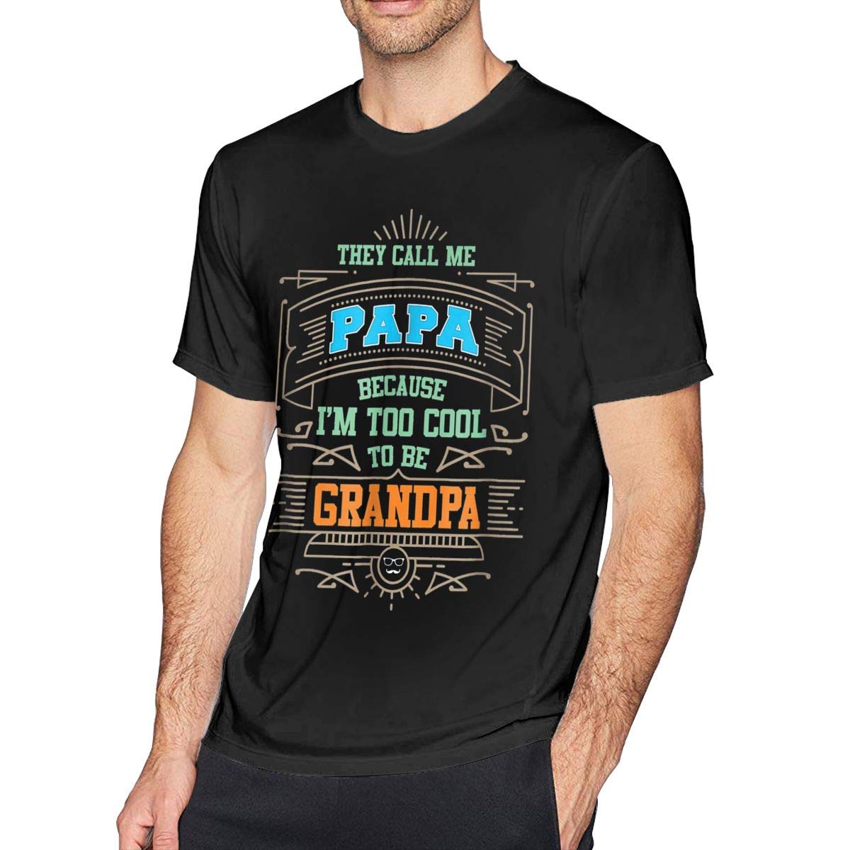 Gjfauehf S They Call Me Papa Because Too Cool Be Grandpa T Shirts