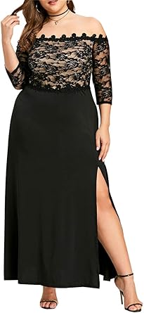 amazon black off the shoulder dress