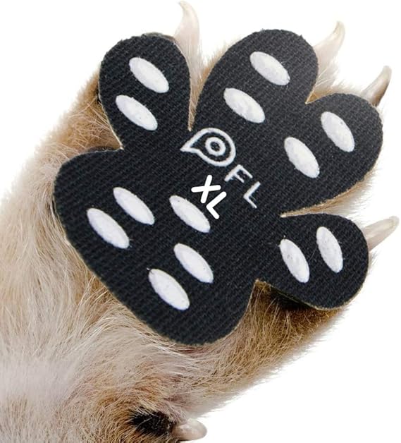 24pcs Anti Slip Paw Grips Pads,Provide Dog Foot Traction & Paw