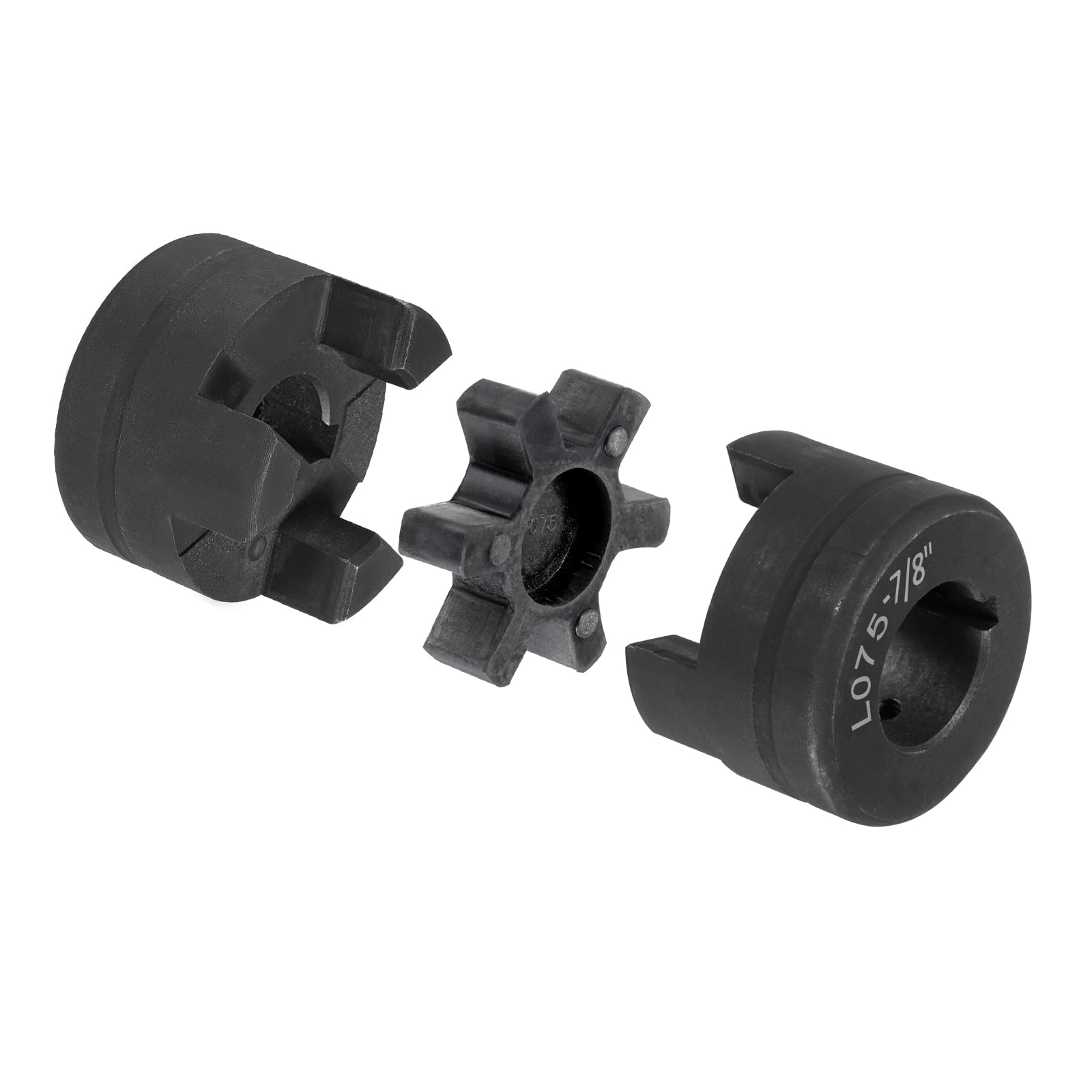 uxcell 7/8" to 1" L075 Flexible 3-Piece L-Jaw