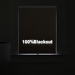 Changshade Blackout Cellular Shades Cordless, Top