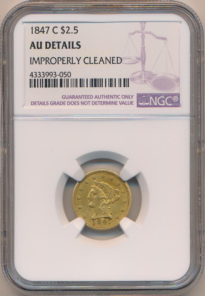1847 C 250 Gold Pre 1933 Au Details Ngc At Amazons