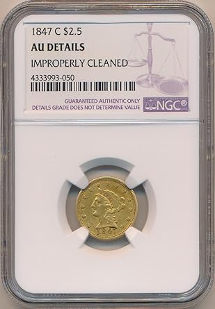 1847 C 250 Gold Pre 1933 Au Details Ngc At Amazons