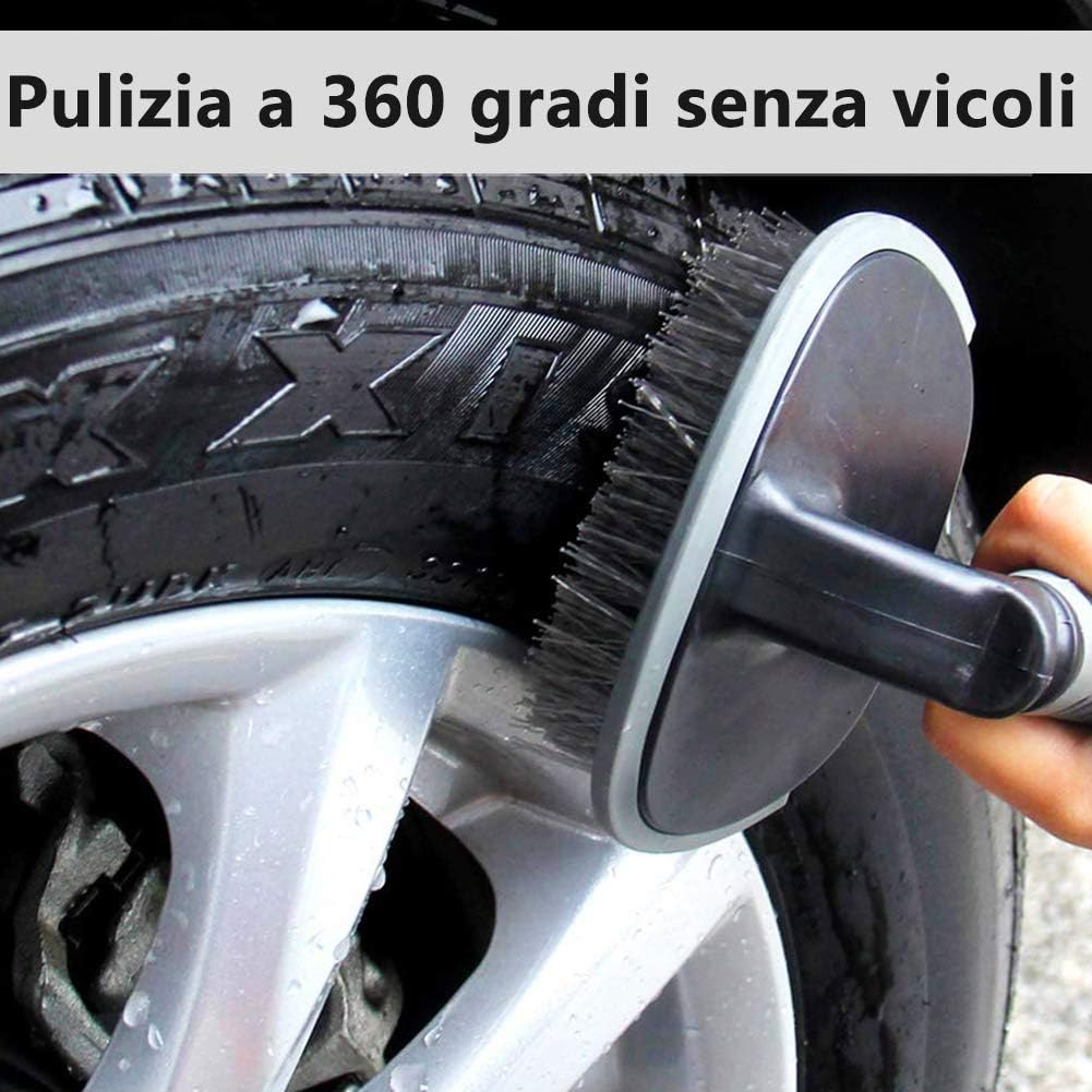 bicicleta con rueda de auto