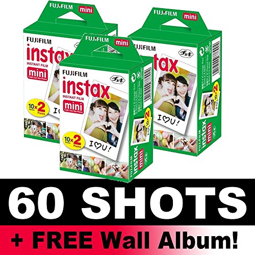 Fujifilm Instax Lot de films pour 60 prises de vue