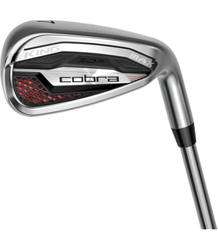 Amazon.com : Cobra Golf 2021 King Mim Tour Iron Set Chrome (Men's