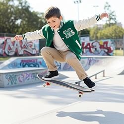 Disney Mickey Mouse Boys Fleece Varsity Bomber